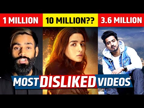 Top 5 Most Disliked Videos On Youtube India | Sadak 2 Trailer
