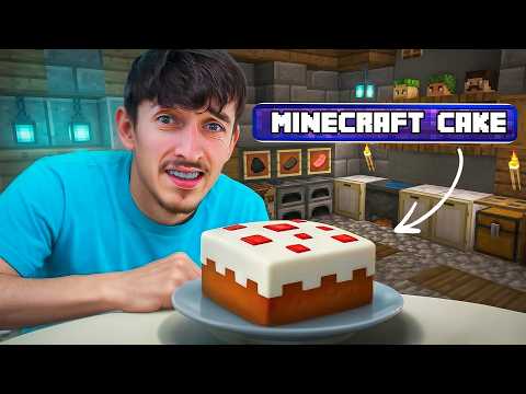 I Tried EVERY Minecraft Food In Real Life!