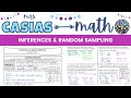Inferences and Random Sampling in Probability