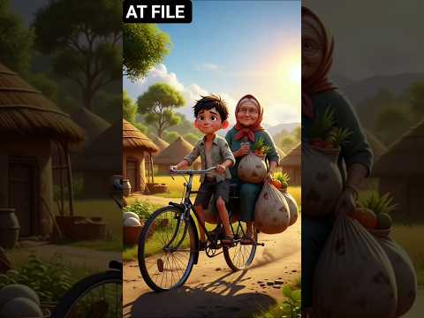 “टूटी साइकिल → बड़ी सफलता 🚴✨“छोटी मदद, बड़ा बदलाव!”#shortsfeed #shorts #ai#cartoon