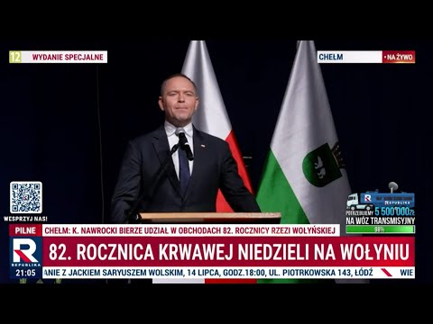 Nawrocki mocno i konkretnie o ekshumacji: Polska i Ukraina muszą zmierzyć się z prawdą o Wołyniu