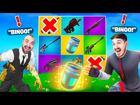 PRIJATELJ I JA IGRAMO FORTNITE BINGO !!!