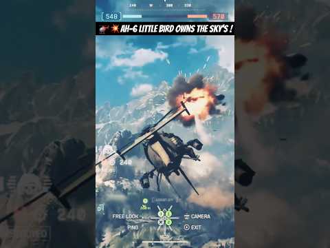 AH-6 Little Bird is an Absolute Nightmare! #ad #gaming #battlefield6 #bf6littlebird
