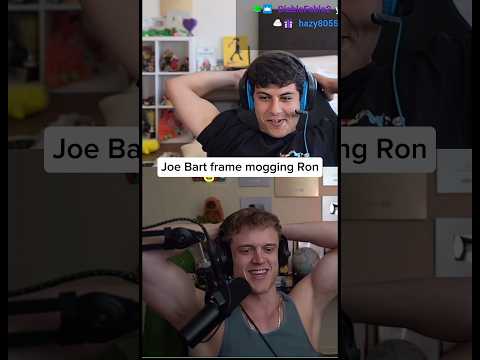 Joe Bart frame mogging Ron || Joe Bartolozzi