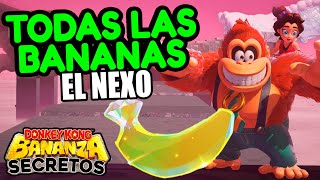 Ubicación de TODAS las BANANAS del nexo - Donkey Kong Bananza Guía 100%