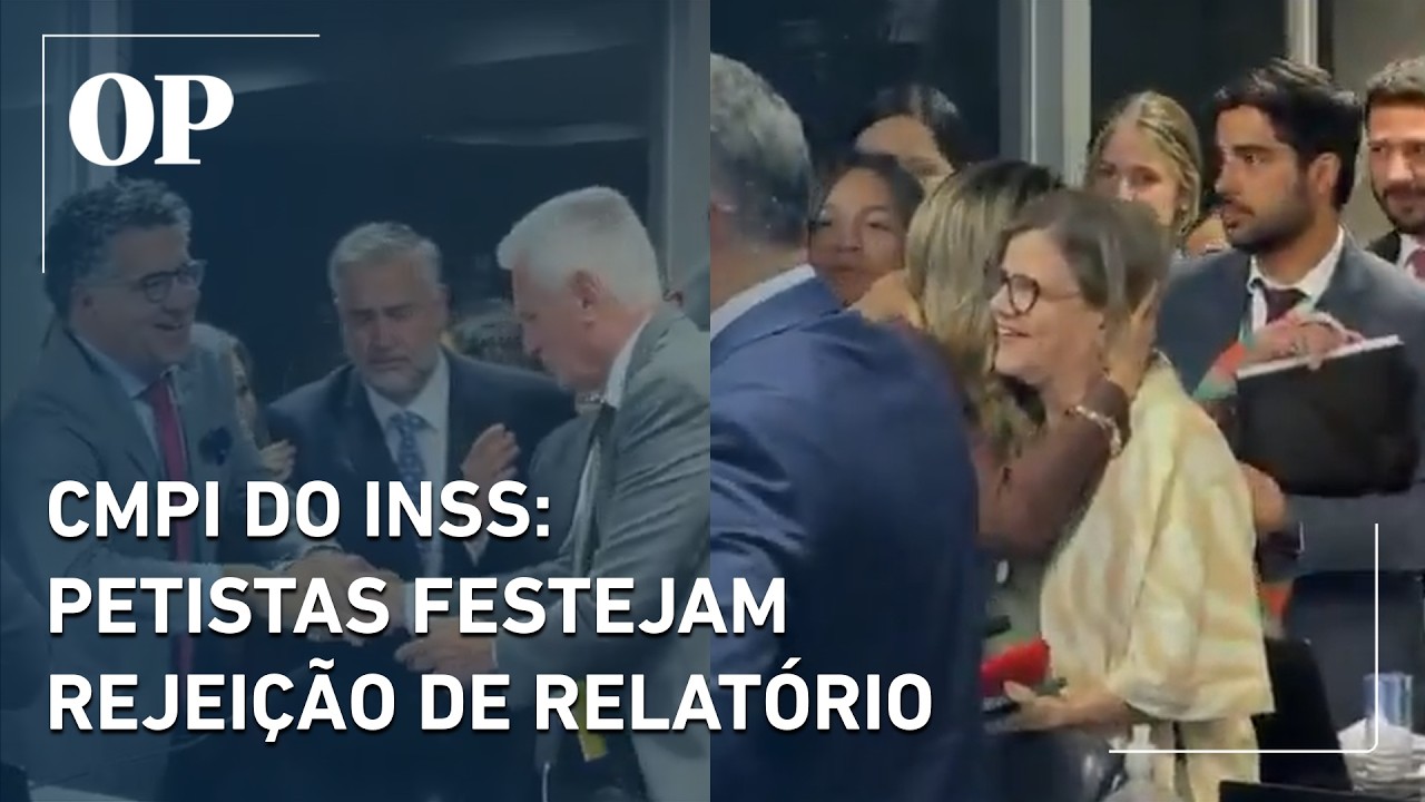 Petistas comemoram rejeição de relatório da CPMI do INSS que indiciava Lulinha TV Online Petistas comemoram rejeição de relatório da CPMI do INSS que indiciava Lulinha