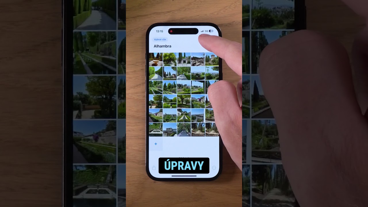 Úprava hromady fotek na iPhone!