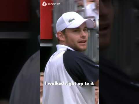 Andy Roddick Cannot Believe this Tennis Serve Was IN! 🤣