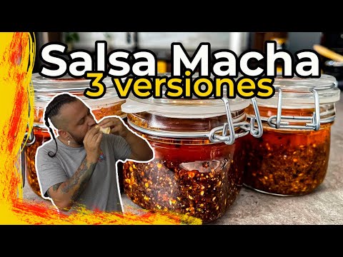 Salsas machas en 3 versiones para tu parrillada