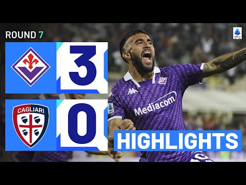 Fiorentina-Cagliari 3-0 | La Viola go third in the standings: Goal & Highlights | Serie A 2023/24