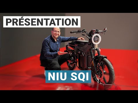 EICMA 2023 : Niu SQi, super look pour cette moto électrique urbaine