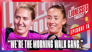 Le Tissier & Moorhouse: Daily Walks, Spikeball & Wales | That Lionesses Podcast Connected by EE