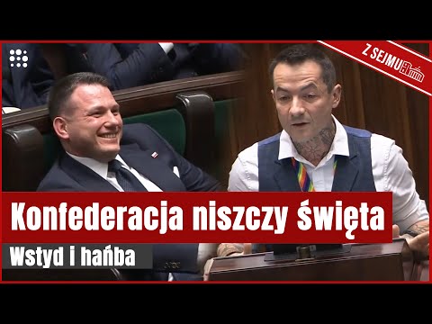 Awantura przed głosowaniem w sejmie. Wstyd i hańba