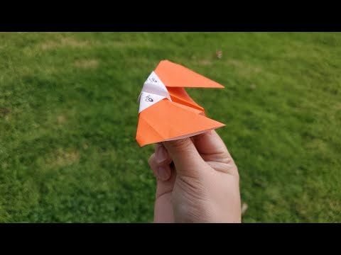 How to make a flying orimagi Ladybug - 空飛ぶ折り紙てんとう虫の作り方