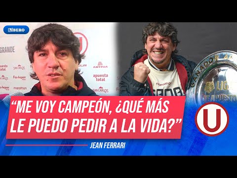 JEAN FERRARI se despidió de UNIVERSITARIO y AGRADECIÓ por el tiempo que estuvo en el club | Líbero