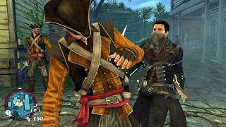 Assassin's Creed Rogue Cutlass Sword High Action Gameplay & Exploration with Master Shay