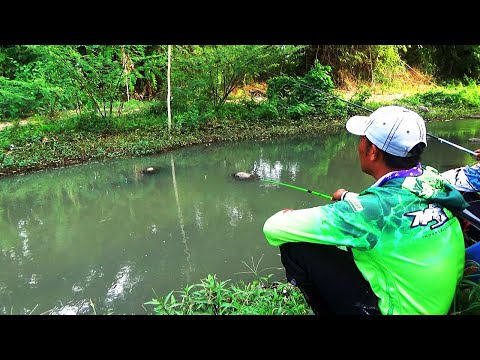 Puyeng !! Mancing di dua spot sungai liaran