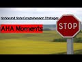 Understanding 'Aha Moments' in Literature