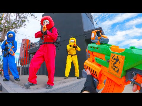 NERF War: Among Us In Real Life