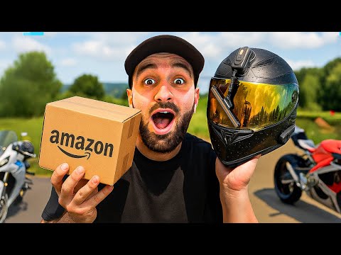 JE TESTE LES ACCESSOIRES MOTO DE AMAZON ! (C'est incroyable)