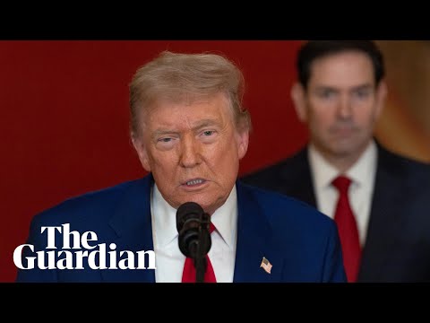 Iran must make peace or 'future attacks will be far greater', Trump says in address
