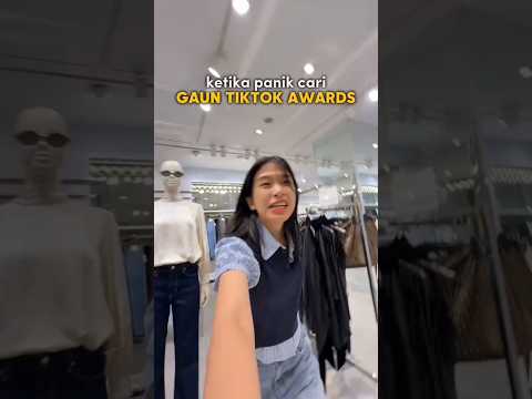 LIKA LIKU GAPUNYA GAUN BUAT TIKTOK AWARDS😭‼️