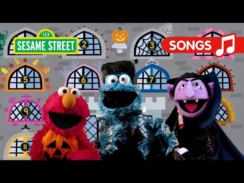 Sesame Street: 12 Treats of Halloween Song with Cookie Monster, Elmo, and The Count!