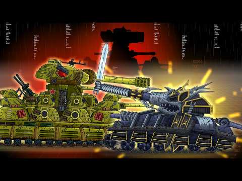 BATTLE FOR KARL-44'S REBIRTH! Duel of Iron Samurai - Cartoons about tanks