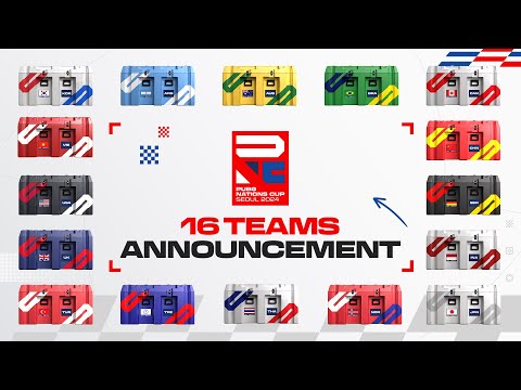 PUBG Esports |  PUBG Nations Cup 2024 Team Announcement