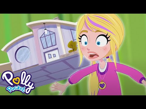 O que aconteceu com a Casa da Polly!? | 1 Hora de episódios de Polly Pocket | Polly Pocket Português