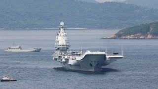 解放軍海軍山東艦航母編隊訪港 PLAN Chinese aircraft carrier Shandong visits Hong Kong Part 2