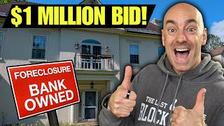 We Bid on a $4 MILLION Mansion at Foreclosure Auction!