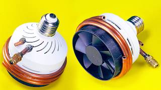 Cooler X ❄️ — DIY Freezing Air Conditioner from a Fluorescent Lamp | AC Cool Air Down to -35°C