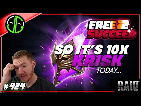10x KRISK TODAY AND I HAVE A TURTLE SHAPED HOLE IN MY ACCOUNT BABY | Free 2 Succeed - EPISODE 424
