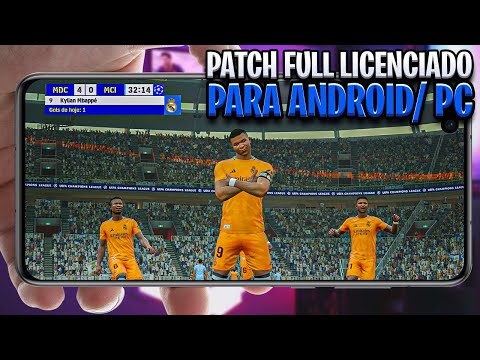 LANÇOU EFOOTBALL 2025 MOBILE PATCH UEFA CHAMPIONS LEAGUE FULL LICENCIADO PARA ANDROID/ PC