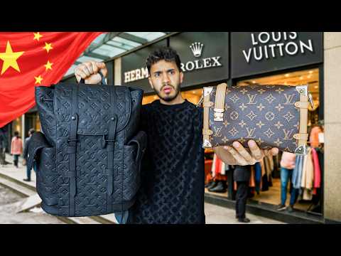 Entré al MERCADO de COPIAS LUJOSAS en CHINA 🇨🇳