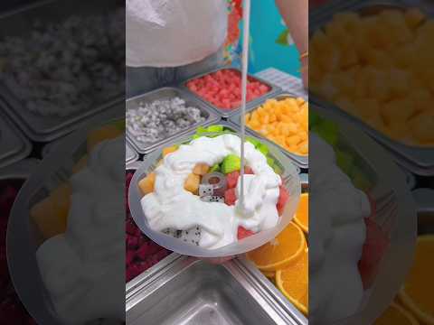 🥰 Satisfying with street food 🥳 #streetfood #satisfying #satisfyingvideo