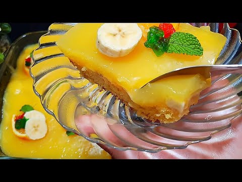 Le Gâteau Dessert Le plus Facile Rapide Délicieux‼️1 oeuf Cuisine Marocaine 1Egg Orange Cake Recipe