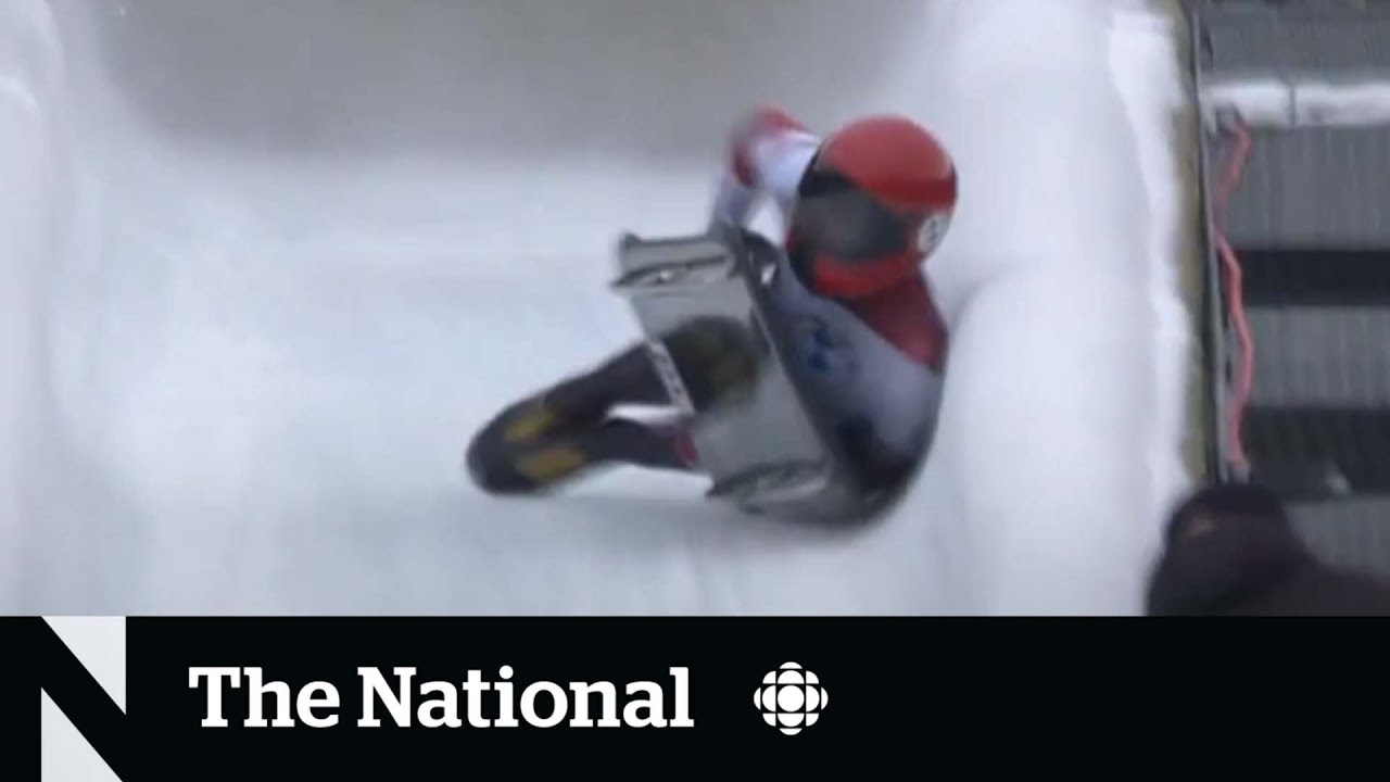 #TheMoment a Canadian crashed her way to a gold medal