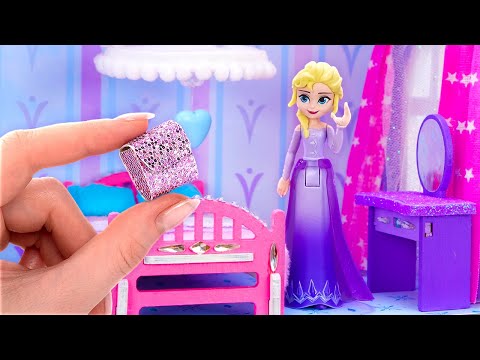 DIY Frozen Home ❄❄❄ How to Build Modern Ice Palace for Elsa