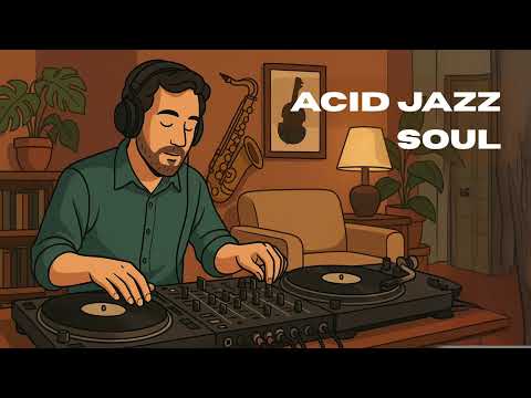 Deep Acid Jazz Playlist | Soul Fusion | Cozy DJ Mix for Background Vibes [Acid Jazz | Soul]