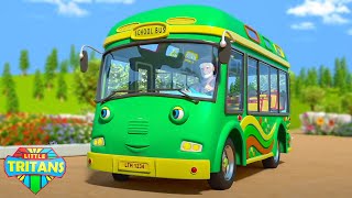 1 Hora de Canciones para Niños 🚎 | Ruedas del Camión Verde y Rimas Infantiles