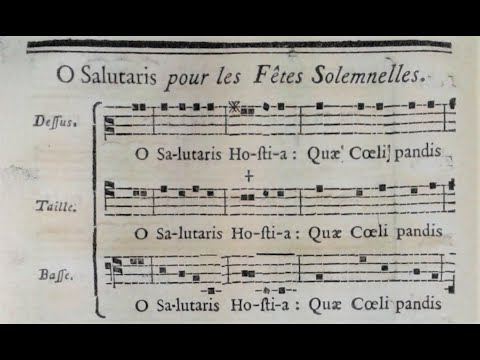 O salutaris Hostia - anonyme parisien