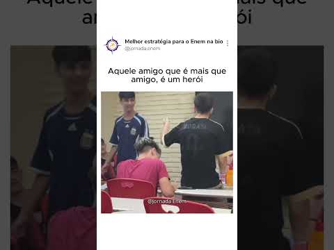 Uma verdadeira lenda!! 🤩 #enem #amigo #escola #faculdade #estudante #aluno