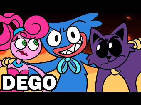 "HUGGY VS CATNAP VS MOMMY" RAP POPPY PLAYTIME - CANCIÓN DEGOBOOM (OFICIAL)