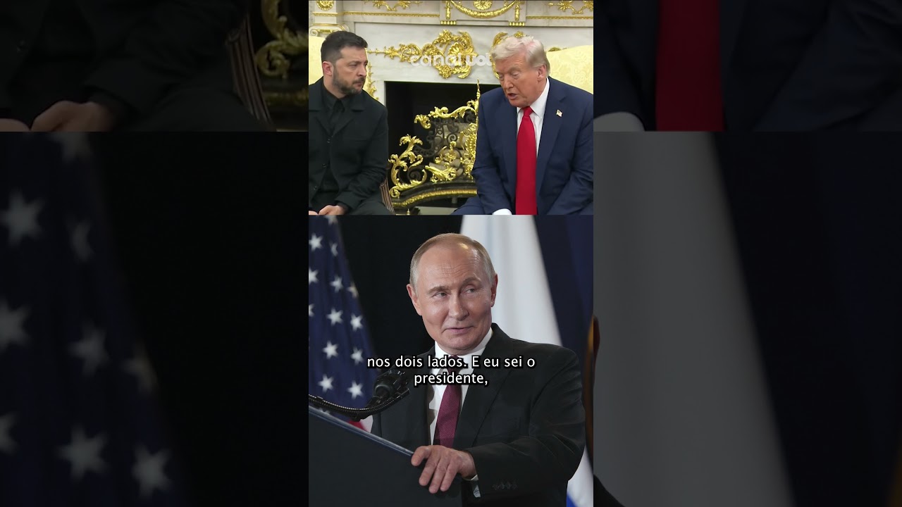 Trump diz a Zelensky que Putin quer fim da guerra e propõe reunião dos três