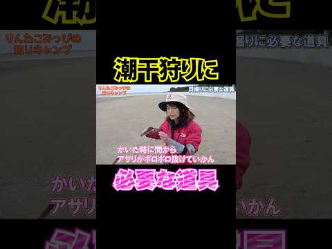 潮干狩りに必要な道具 #潮干狩り