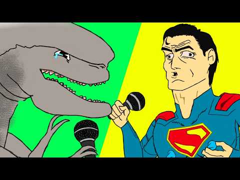 Jurassic World Rebirth vs Superman (ft. D-Rex) | Animated Song & Rap Battle