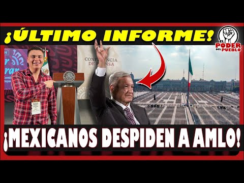 ¡MEXICANOS TOMAN EL ZÓCALO! DESPIDEN A AMLO EN PALACIO, CHAYOTEROS NO SOPORTARON LA NOTICIA