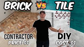 Tile vs Brick: Which Floor SAVED me Thousands? Full Cost Breakdown